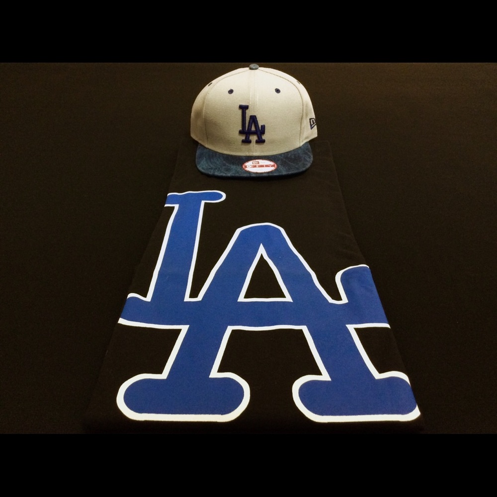 *BRAND NEW* $60 New Era Hat - LA Dodgers & Shirt